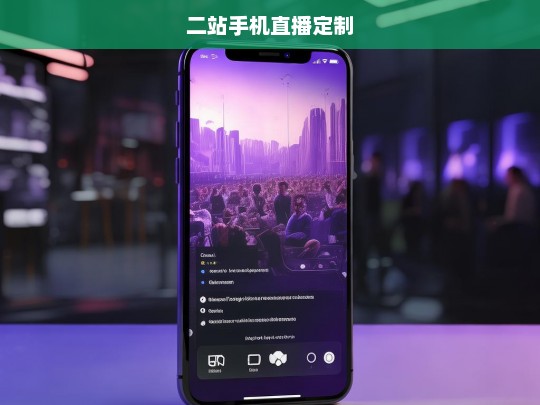 二站手机直播定制服务，打造专属直播体验