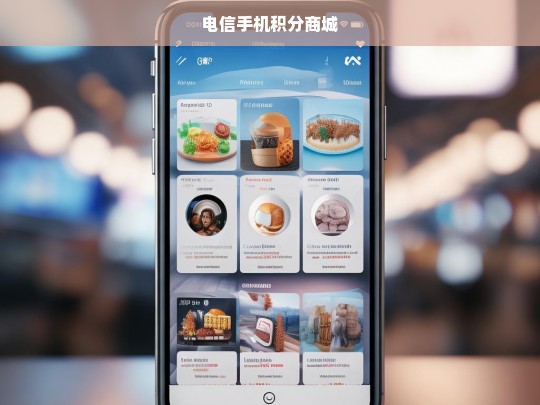 电信手机积分商城，兑换精彩好礼，畅享积分乐趣