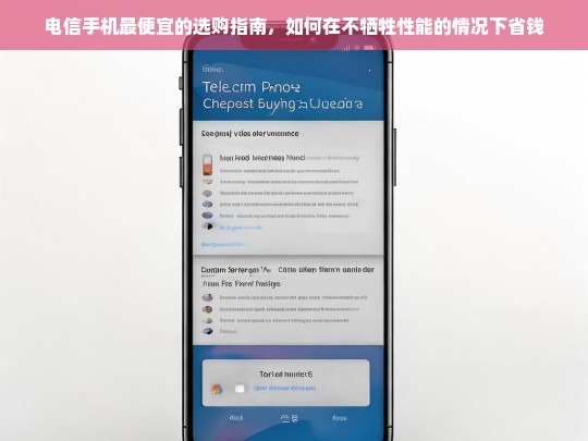 电信手机省钱攻略，低价选购指南，性能不打折