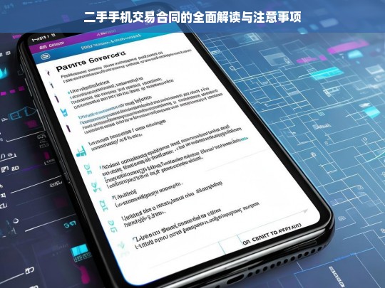 二手手机交易合同的全面解读与注意事项，二手手机交易合同，解读与注意要点