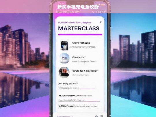 新买手机充电全攻略，新买手机充电全攻略