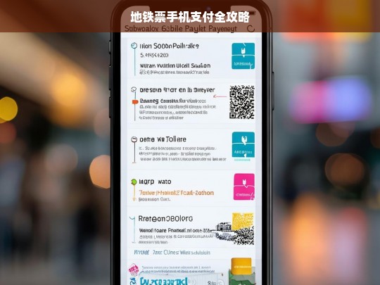 地铁票手机支付全攻略，地铁票手机支付攻略