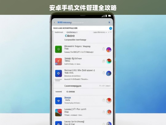 安卓手机文件管理全攻略，安卓手机文件管理全攻略