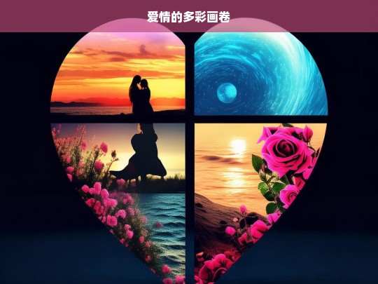 爱情的多彩画卷，爱情，绚丽多彩的画卷