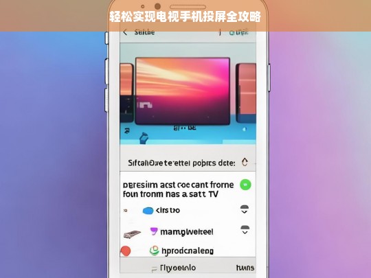 轻松实现电视手机投屏全攻略，轻松实现电视手机投屏攻略