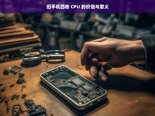 旧手机回收 CPU 的价值与意义，旧手机回收中 CPU 的价值及意义探究