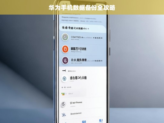 华为手机数据备份全攻略，华为手机数据备份攻略