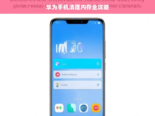 华为手机清理内存全攻略，华为手机清理内存的方法与技巧
