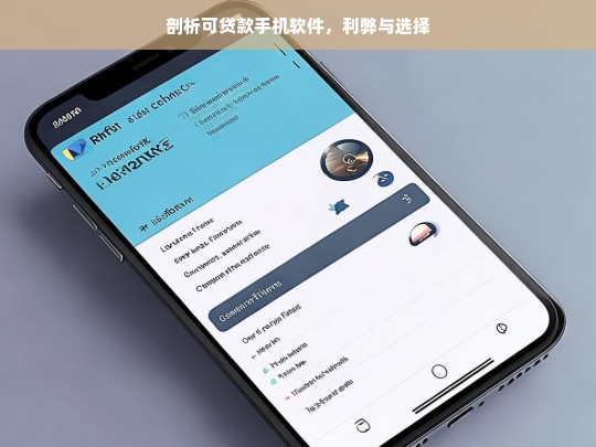 剖析可贷款手机软件，利弊与选择，可贷款手机软件剖析，利弊权衡与选择要点