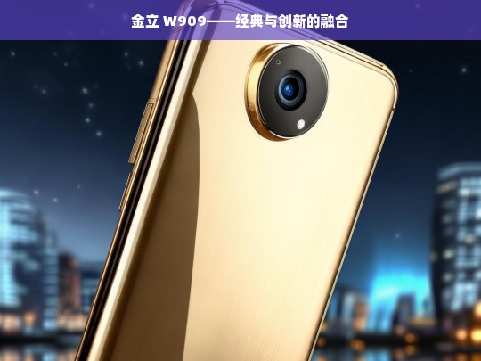 金立 W909——经典与创新的融合