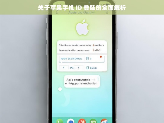 关于苹果手机 ID 登陆的全面解析，苹果手机 ID 登陆全面解析