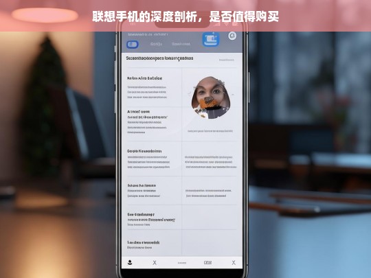 联想手机的深度剖析，是否值得购买，联想手机，深度剖析与购买价值探讨